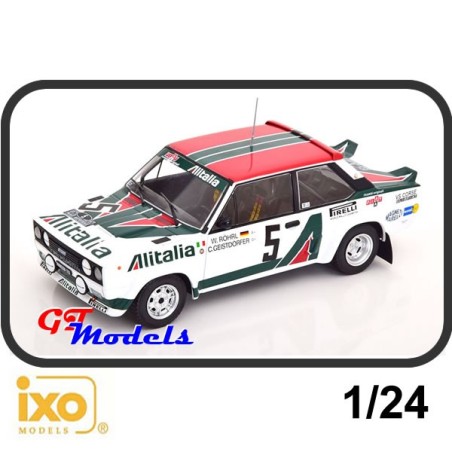 Fiat 131 Abarth Rorhl Acropolis Rally 1978 - Ixo modelauto 1:24