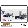 DAF FT 2600 + Trailer - "Blue Band" von Binfürst 1962 - Brekina 85291 miniatuur truck 1:87
