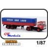 DAF FT 2600 PP-SZ + Trailer - Steef van Loon - Brekina miniatuur truck 1:87