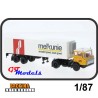 DAF FT 2600 PP-SZ + Trailer - Van Amerongen / Melkunie- Brekina miniatuur truck 1:87