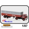 DAF Do 2000 + trailer "Rosmalen" 1957 - Brekina miniatuur truck 1:87