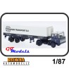 DAF FT 2600 +  koel Trailer - Fransen Transport 1962 - Brekina 85294 miniatuur truck 1:87