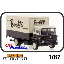 Bedford TK bakwagen -Bensdorp Chocolade - Brekina miniatuur auto 1:87
