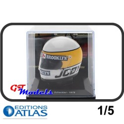 Helm Jody Scheckter 1979 - Edition Atlas miniatuur helm 1:5