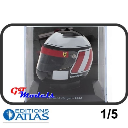Helm Gerhard Berger 1994- Edition Atlas miniatuur helm 1:5