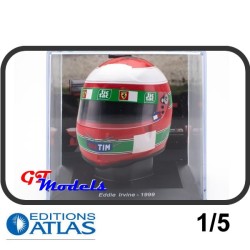 Helm Eddie Irvine 1999- Edition Atlas miniatuur helm 1:5