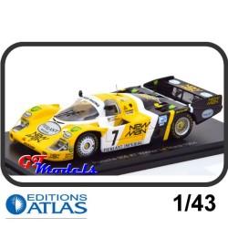 Porsche 956 "NewMan Joest Racing Le Mans 1984 - Edition Atlas miniatuur auto 1:43