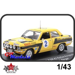 Opel Ascona 1.9 SR Walter Rohrl - Acropolis Rally 1975 - CMR miniatuur auto 1:43