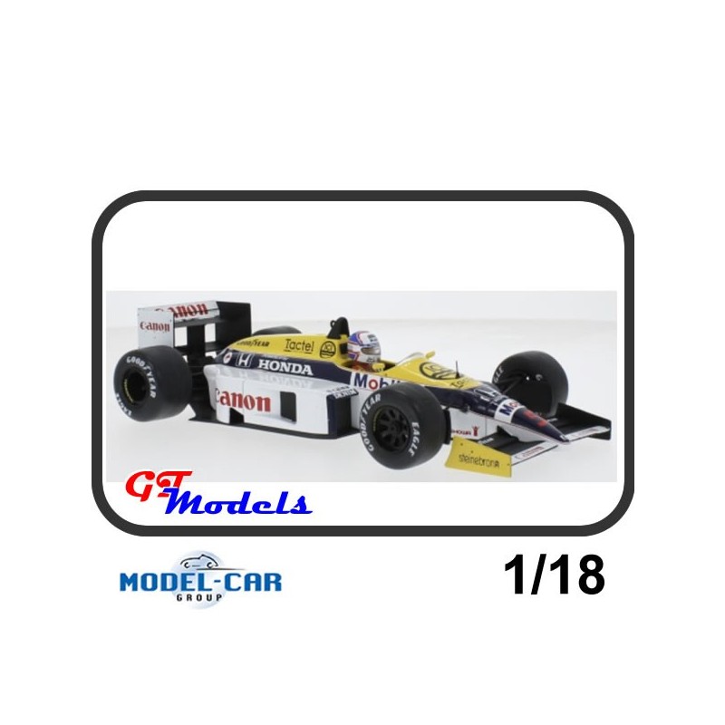 Williams Honda FW11 - Nigel Mansell 1986 - MCG Formule 1 modelauto 1:18