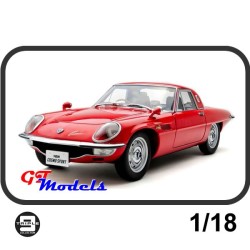 Mazda Cosmo Sport - Rood - Triple 9 modelauto 1:18