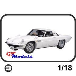 Mazda Cosmo Sport - Wit - Triple 9 modelauto 1:18