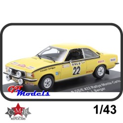 Opel Commodore B GS/E - Walter Rohrl - Monte Carlo 1973 - CMR miniatuur auto (WRC026)  1:43