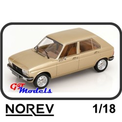 Peugeot 104 S 1981 Beige Metallic - Norev modelauto 1:18
