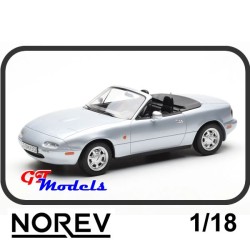 Mazda MX-5 NA 1989 Silver - Norev 188023 modelauto 1:18