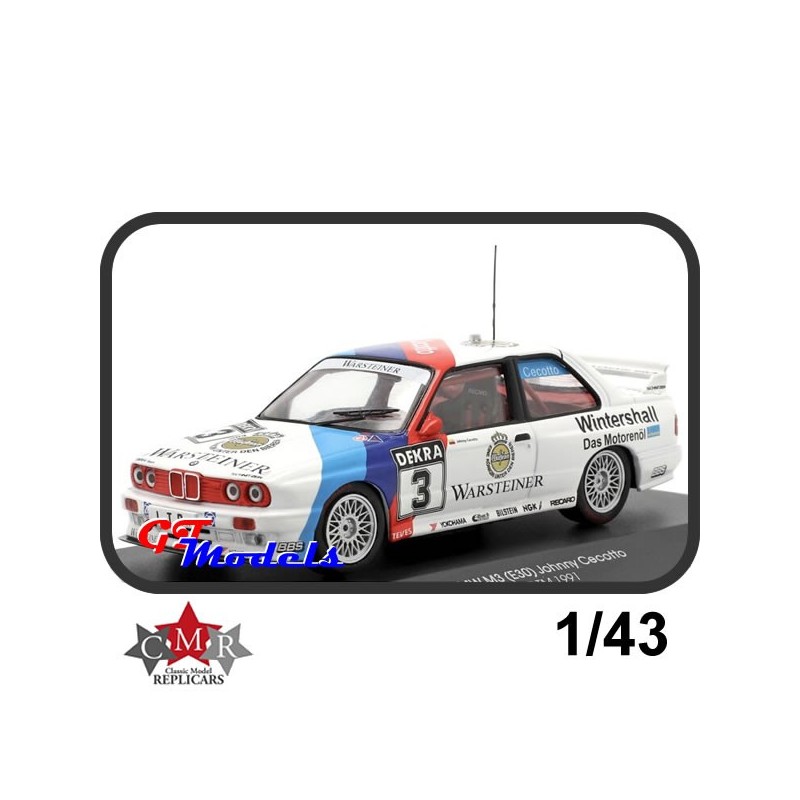 BMW M3 (E30) Steve Soper DTM 1992 - CMR miniatuur auto 43059  1:43