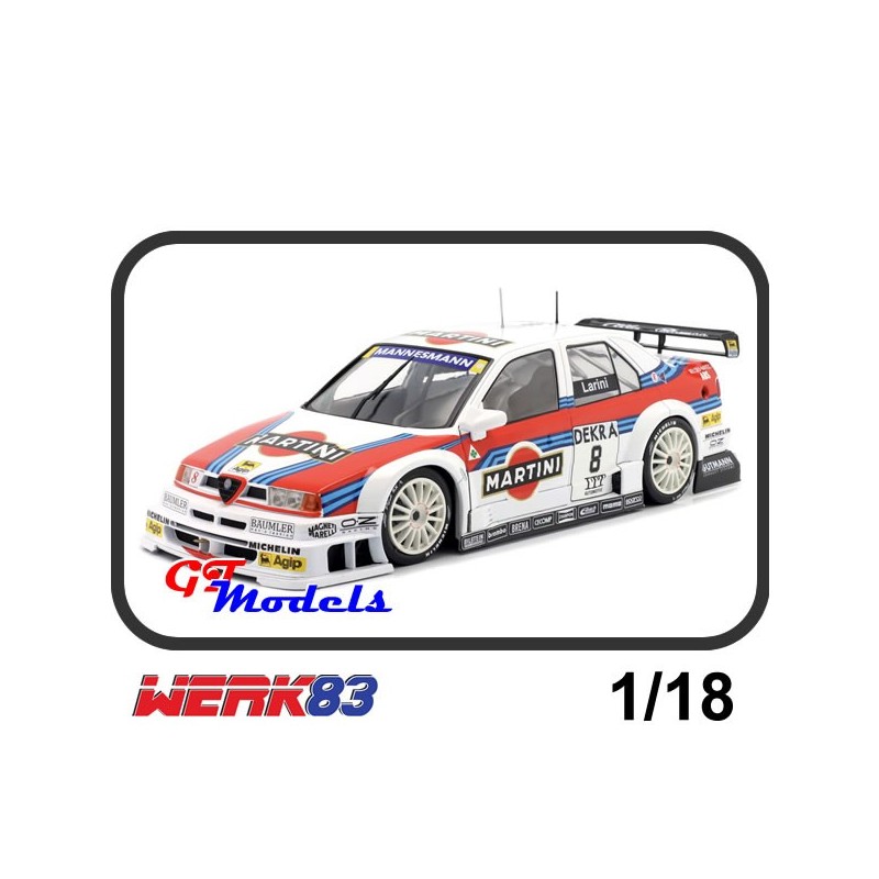 Alfa Romeo 155 V6 Ti DTM/ITC 1995  Nicola Larini - Werk83 modelauto 1:18