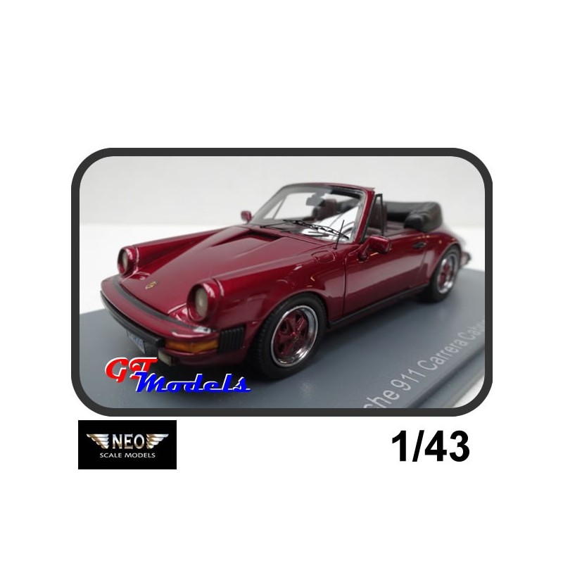 Porsche 911 Carrera Cabrio - Neo miniatuur auto 1:43