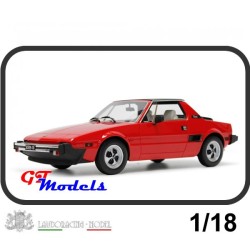 Fiat X1/9 FiveSpeed 1978 Rood - Laudo Racing modelauto 1:18