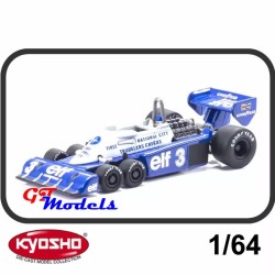 Tyrrell P34 R. Peterson 1977 - Kyosho miniatuur F1 auto 1:64