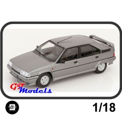 Citroen BX GTI 1990 zilver grijs- Triple 9 modelauto 1:18
