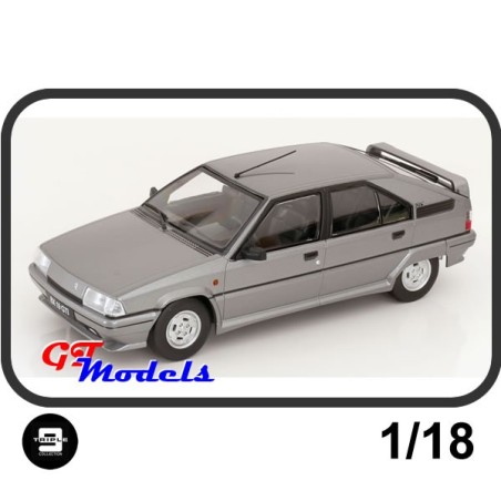 Citroen BX GTI 1990 zilver grijs- Triple 9 modelauto 1:18