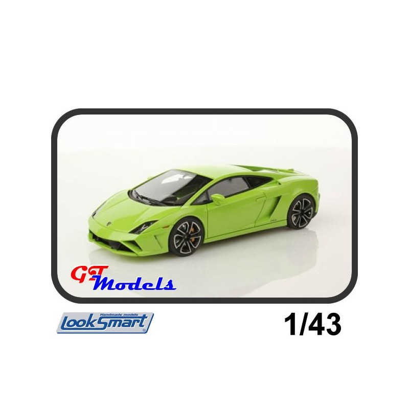 Lamborghini Gallardo LP570-4 Motor Show Paris 2012 groen - Look Smart miniatuur auto 1:43
