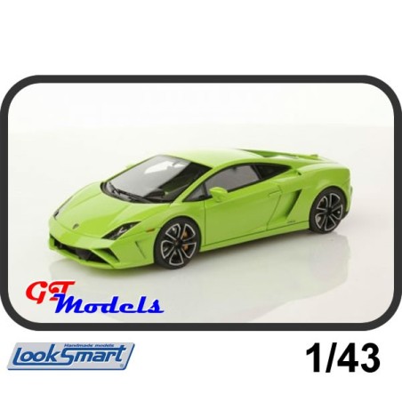 Lamborghini Gallardo LP570-4 Motor Show Paris 2012 groen - Look Smart miniatuur auto 1:43