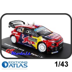 Citroen C3 WRC 2019 - Ogier - Edition Atlas rally miniatuur 1:43