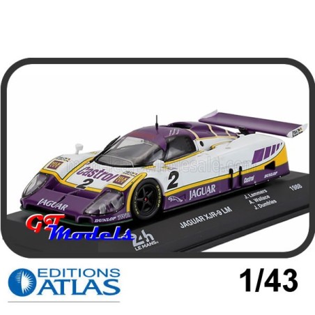Jaguar XJR9 Jan Lammers - Le Mans 1988 - Edition Atlas miniatuur auto 1:43
