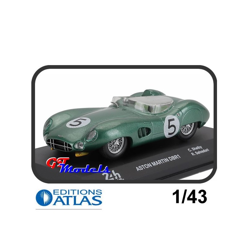 Aston Martin DBR1 -Le Mans 1959 - Edition Atlas miniatuur auto 1:43