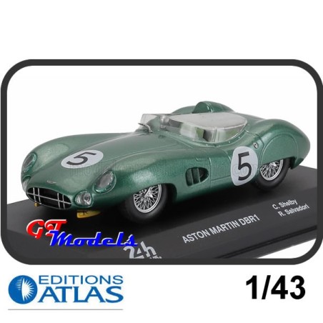 Aston Martin DBR1 -Le Mans 1959 - Edition Atlas miniatuur auto 1:43