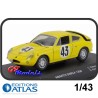 Simca Abarth 1300 - Equipe Belgie Le Mans 1962 - Edition Atlas miniatuur auto 1:43