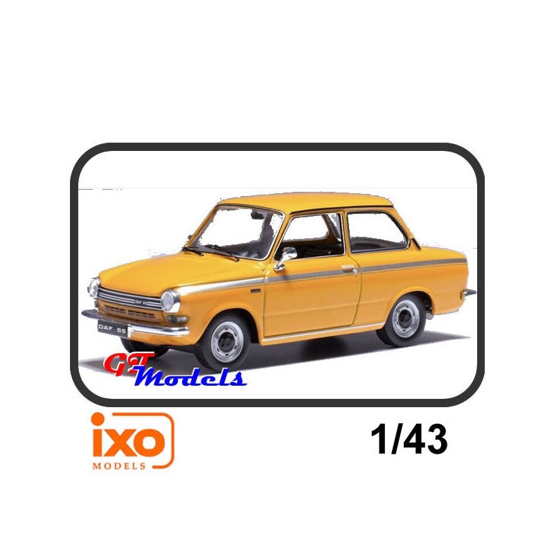 DAF 55 Marathon Oranje 1972 - Ixo miniatuur auto 1:43