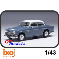 Volvo Amazon 1966 - Grijs / Wit - Ixo miniatuur auto 1:43