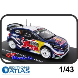 Ford Fiesta WRC 2018 - Ogier - Edition Atlas rally miniatuur 1:43
