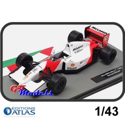 McLaren MP4-7 Gerhard Berger 1992 - Edition Atlas F1 miniatuur 1:43