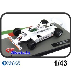 Williams FW04 Rupert Keegan 1980 -Edition Atlas F1 miniatuur 1:43