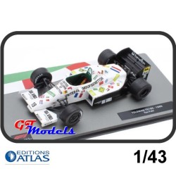 Toleman TG185 Teo Fabi 1985 - Edition Atlas Formule 1 miniatuur 1:43