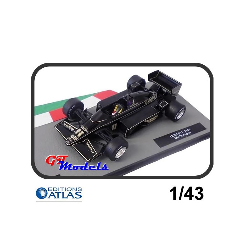 Lotus 97T Elio De Angelis 1985 - Edition Atlas Formule 1 miniatuur 1:43