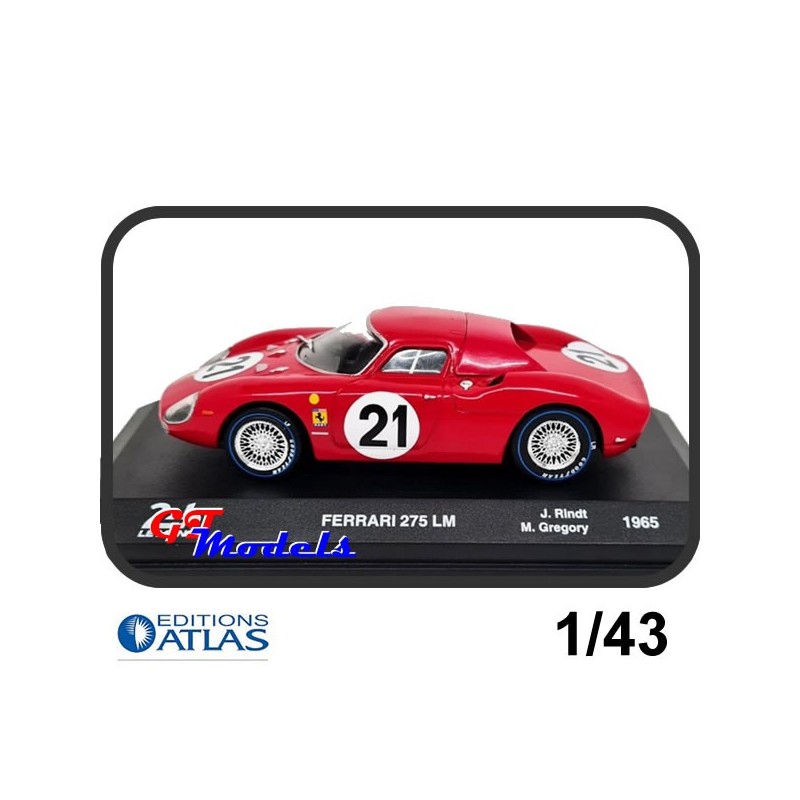 Ferrari 275 LM  Le Mans 1965 - Edition Atlas miniatuur 1:43