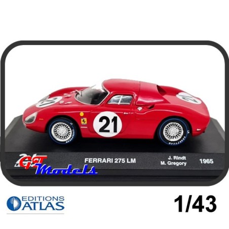 Ferrari 275 LM  Le Mans 1965 - Edition Atlas miniatuur 1:43