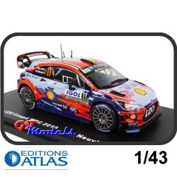 Hyundai i20 Coupé WRC 2019 - Neuville - Edition Atlas rally miniatuur 1:43