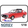 Renault 17 Gordini Découvrable 1975 Rood - Norev modelauto 1:18