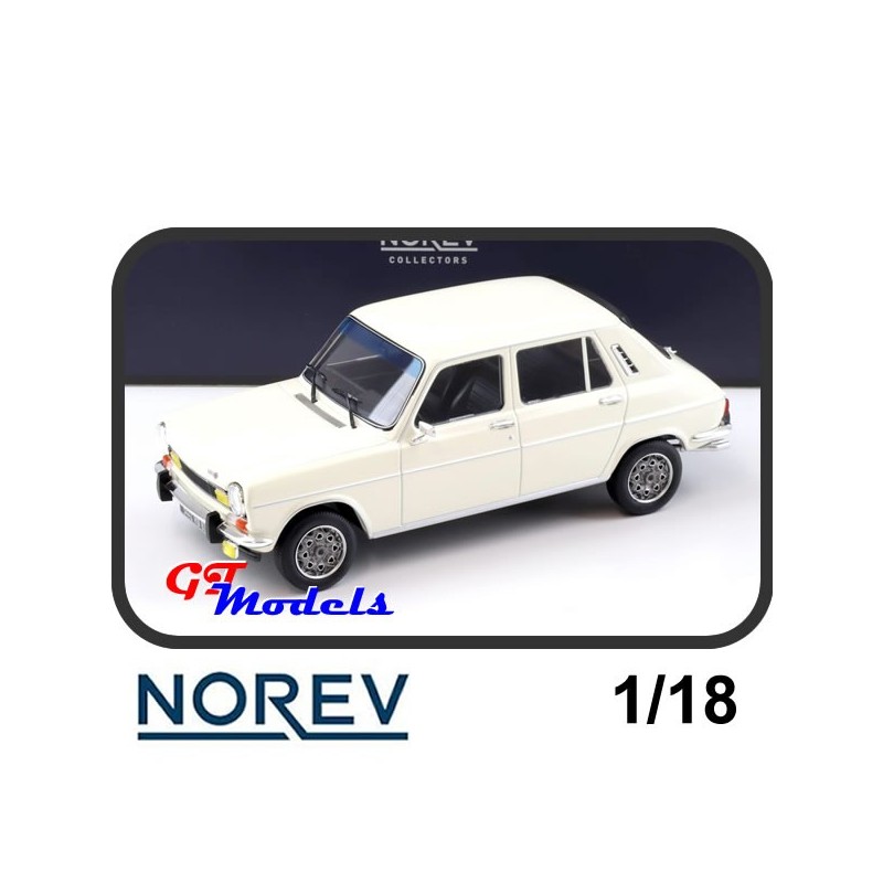 Simca 1100 TI 1975 Takoma White - Norev modelauto 1:18