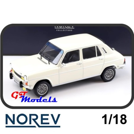 Simca 1100 TI 1975 Takoma White - Norev modelauto 1:18