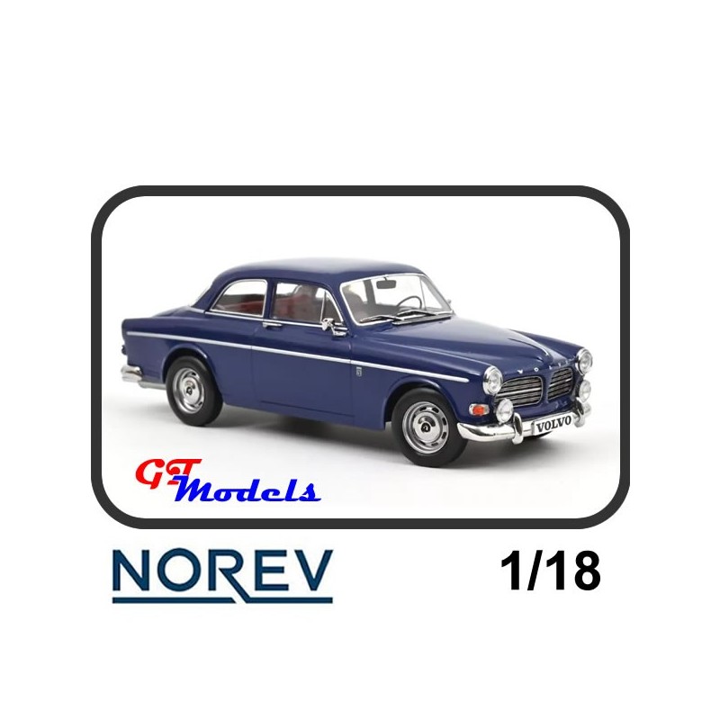 Volvo Amazon 1966 Midnight Blue - Norev Modelauto  1:18