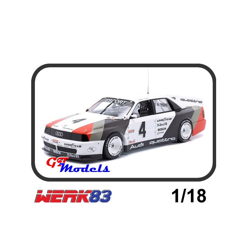 Audi 200 Quattro - W. Rohrl - Trans-Am 1988  - Werk83 modelauto 1:18