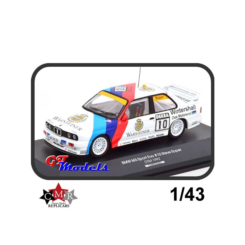 BMW M3 (E30) Steve Soper DTM 1992 - CMR miniatuur auto 43059  1:43