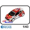 Peugeot 207 S2000 - Loix -Monte Carlo 2009 - Edition Atlas miniatuur auto 1:43