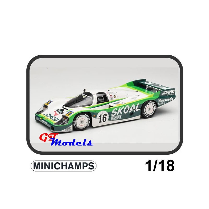 Porsche 956L Skoal Bandit - Le Mans 1983 - Minichamps modelauto 1:18